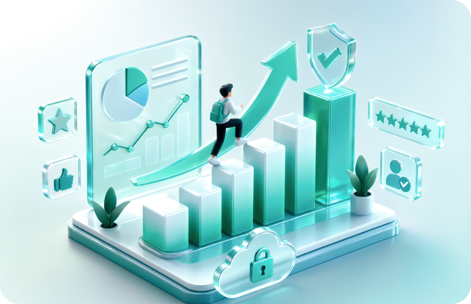 Mission and growth illustration