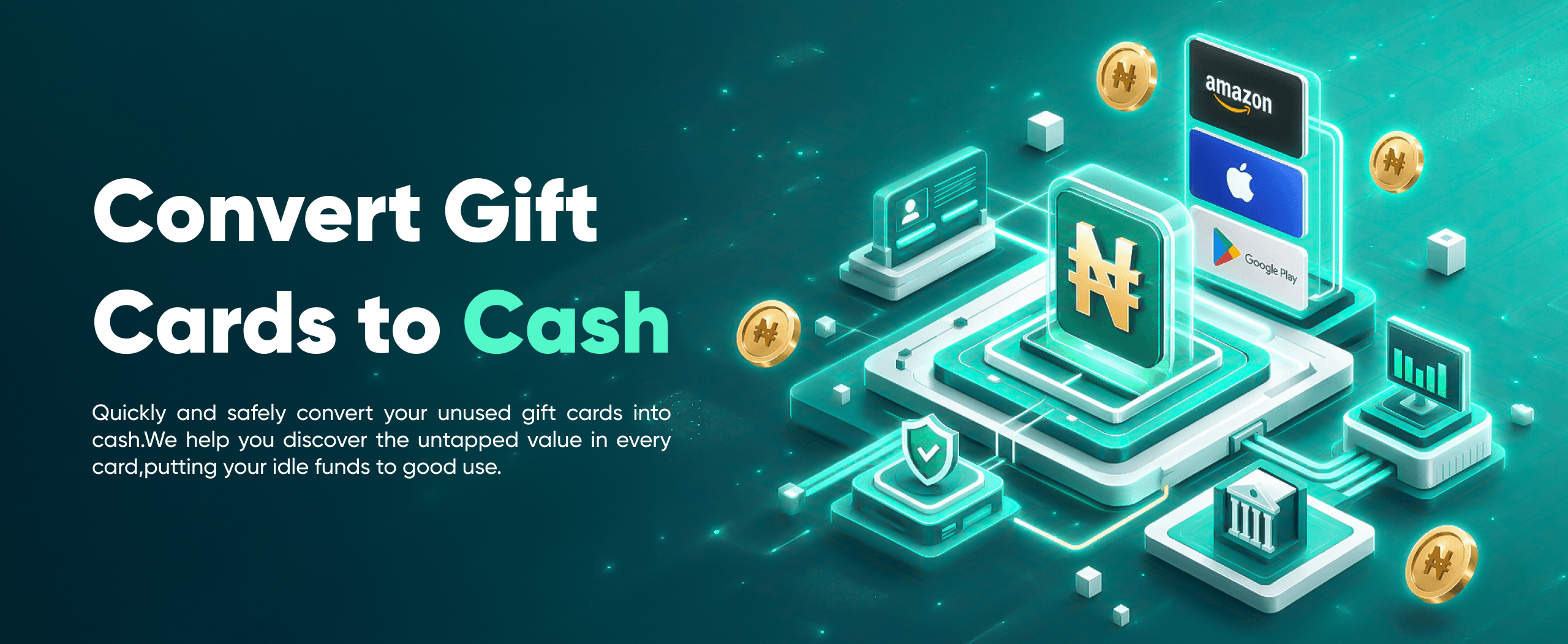 Convert gift cards to cash with NJ Gift Card